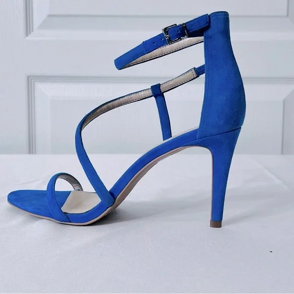 Vince Camuto Blue Strappy Sandals - Picture 2 of 7